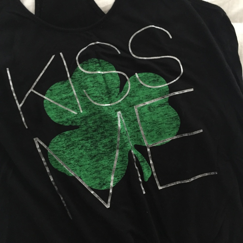 Express Kiss Me Racer Back Tank Top - Picture 3 of 4